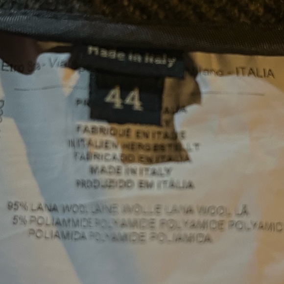 Etro Milano Wool Poncho - Picture 15 of 15